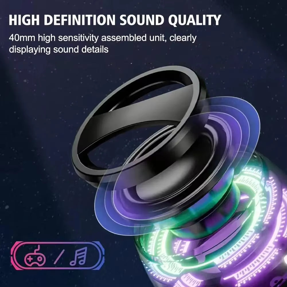 G200 Magnetic Portable Bluetooth Speaker Mini Sound Box Multifunctional RGB Serial Stereo Sound Bluetooth 5.3 Speaker