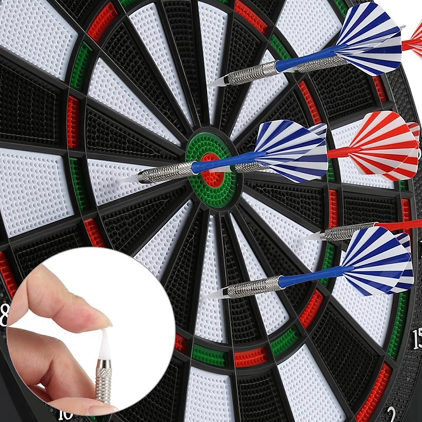 1Pc Electronic Games Professional Electronic Hanging Dartboard LCD Scoring Indicator Game with Darts Target Games